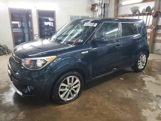 KNDJP3A57J7600678 - 2018 KIA SOUL + BLUE photo 1