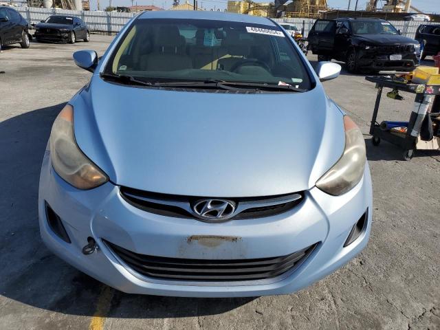 KMHDH4AE4BU123335 - 2011 HYUNDAI ELANTRA GLS BLUE photo 5