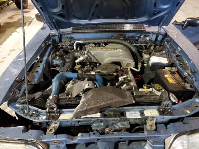 1FABP44E3KF302292 - 1989 FORD MUSTANG LX BLUE photo 11