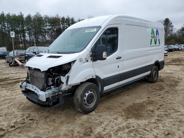 1FTYR2CM6KKB43786 - 2019 FORD TRANSIT T-250 WHITE photo 1