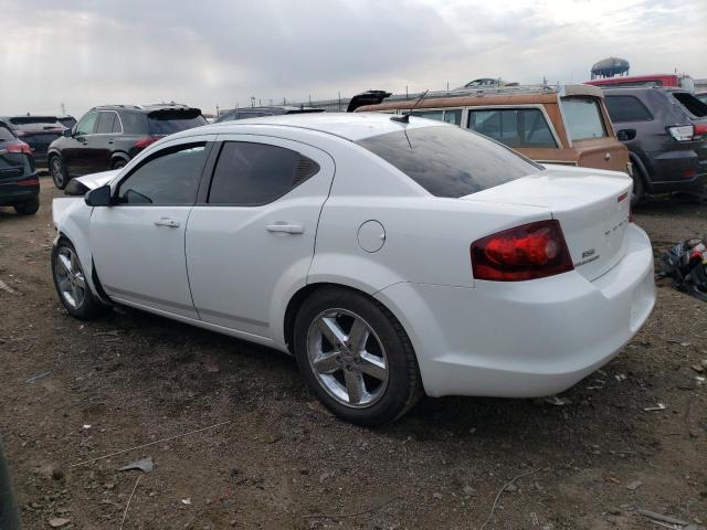 1C3CDZAB9DN610417 - 2013 DODGE AVENGER SE WHITE photo 2