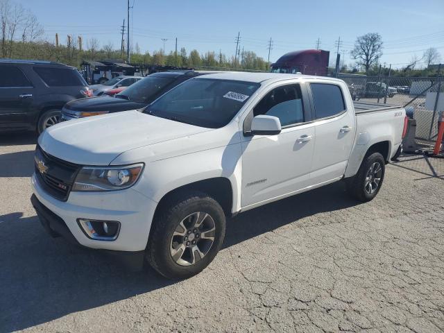 1GCGSDE37G1304871 - 2016 CHEVROLET COLORADO Z71 WHITE photo 1