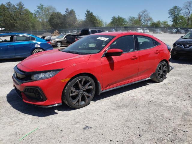 SHHFK7H41KU220920 - 2019 HONDA CIVIC SPORT 红色 照片 1