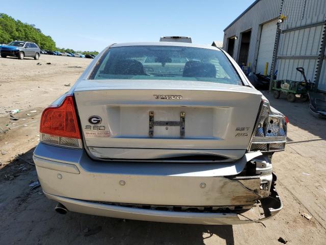 YV1RH592562506030 - 2006 VOLVO S60 2.5T SILVER photo 6