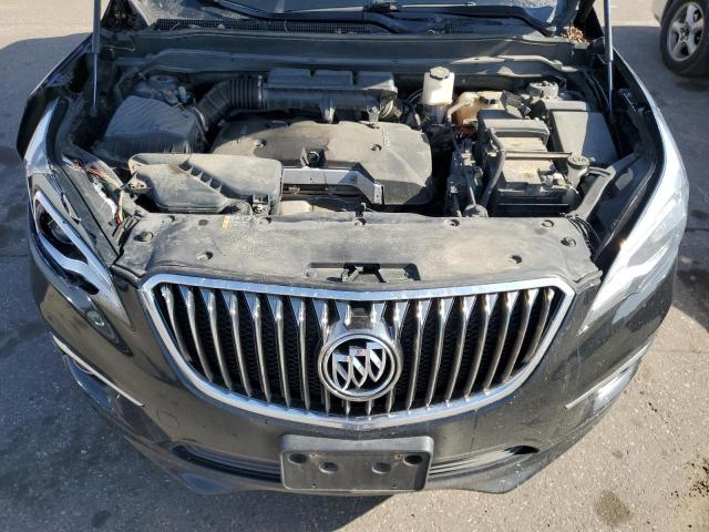 LRBFXDSA8HD074711 - 2017 BUICK ENVISION ESSENCE Սև լուսանկար 12