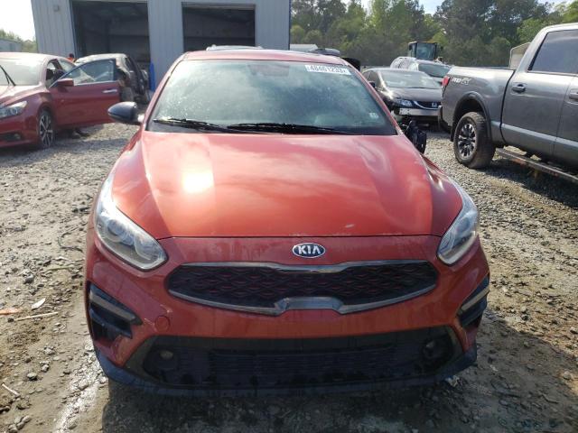 3KPF34ADXME364837 - 2021 KIA FORTE GT LINE ORANGE photo 5