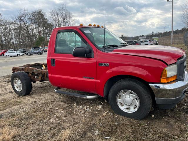 3FTSF30F51MA63364 - 2001 FORD F350 SRW SUPER DUTY RED photo 1