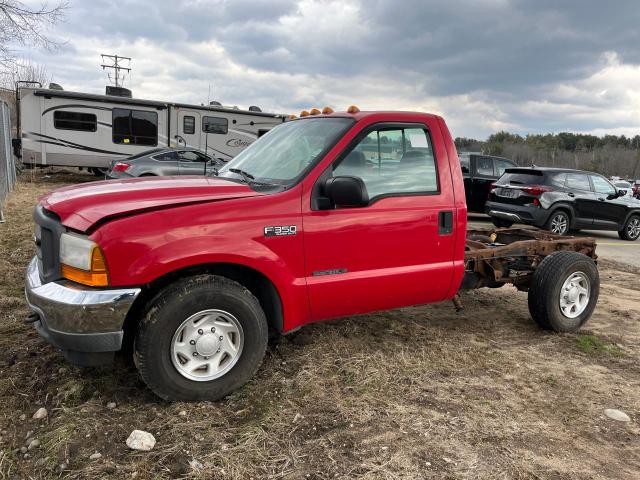 3FTSF30F51MA63364 - 2001 FORD F350 SRW SUPER DUTY RED photo 5