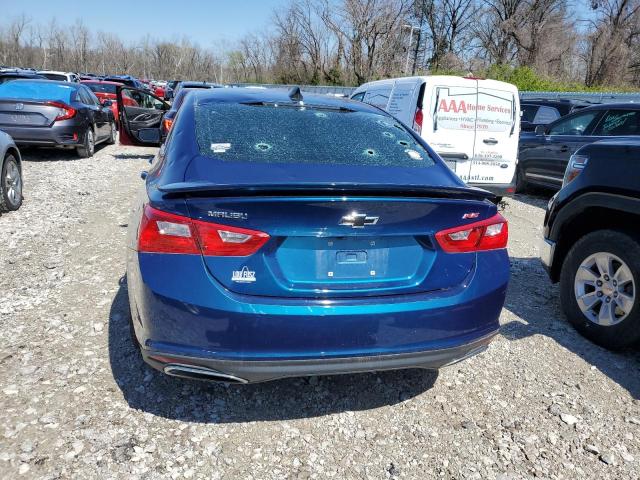 1G1ZG5ST9KF203890 - 2019 CHEVROLET MALIBU RS BLUE photo 6