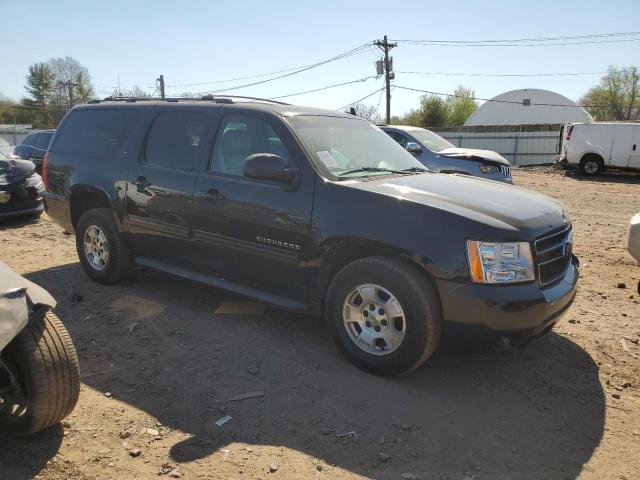 1GNSCJE00ER229996 - 2014 CHEVROLET SUBURBAN C1500 LT BLACK photo 4