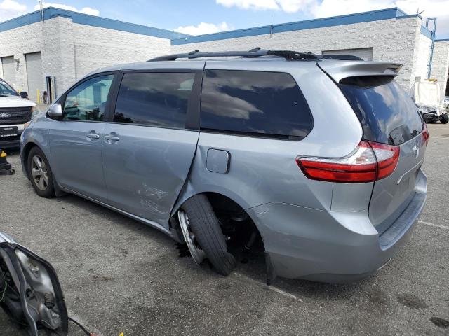 5TDKZ3DC3HS819842 - 2017 TOYOTA SIENNA LE SILVER photo 2