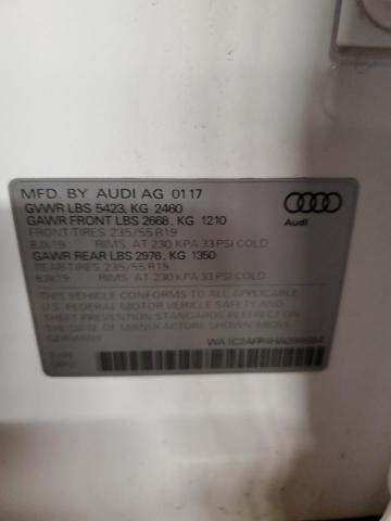 WA1C2AFP4HA096684 - 2017 AUDI Q5 PREMIUM WHITE photo 14