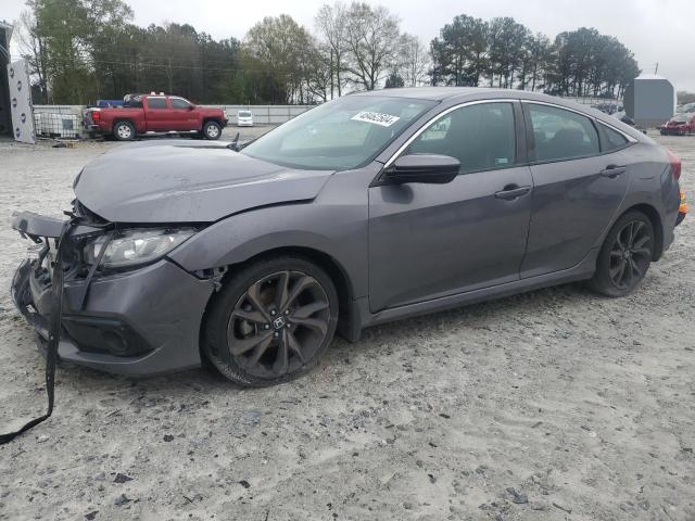 19XFC2F82LE004198 - 2020 HONDA CIVIC SPORT GRAY photo 1