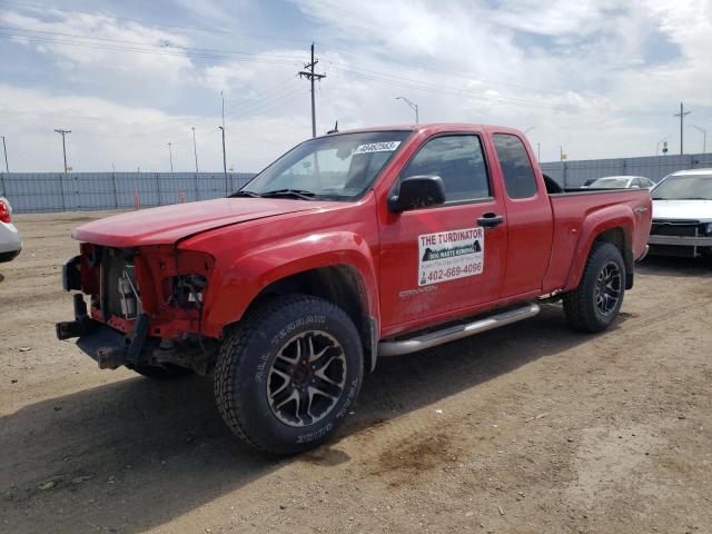 1GTDT196558258996 - 2005 GMC CANYON RED photo 1