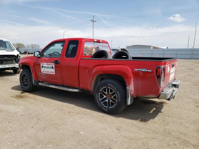 1GTDT196558258996 - 2005 GMC CANYON RED photo 2