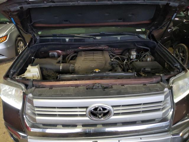 5TFGY5F1XEX165881 - 2014 TOYOTA TUNDRA CREWMAX PLATINUM Qəhvəyi foto 7