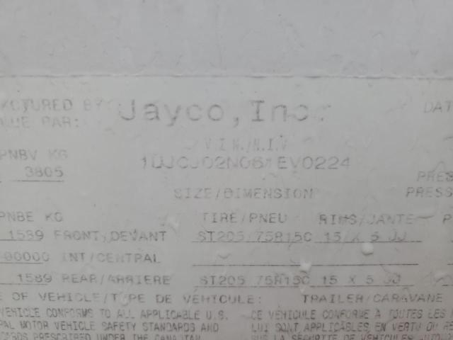 1UJCJ02N061EV0224 - 2006 JAYC JAYFLIGHT WHITE photo 10