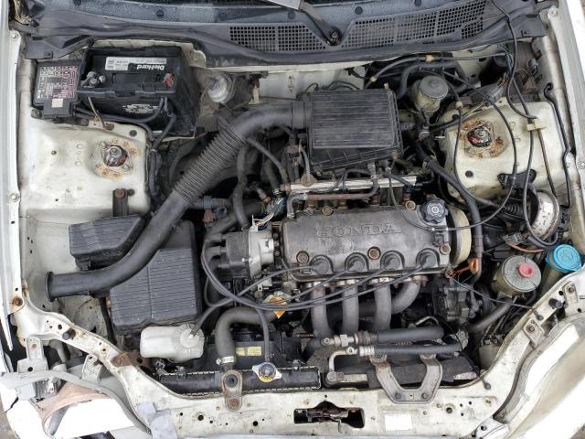 JHMEJ6671VS027695 - 1997 HONDA CIVIC LX WHITE photo 11