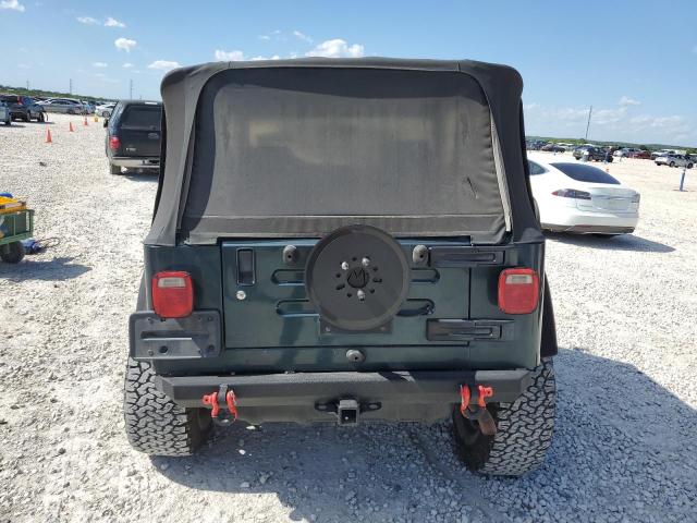 1J4FA69S95P345602 - 2005 JEEP WRANGLER / RUBICON GREEN photo 6