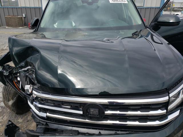 1V2BR2CA9NC504906 - 2022 VOLKSWAGEN ATLAS SEL GREEN photo 12