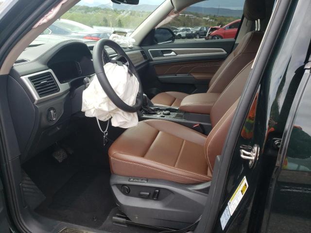 1V2BR2CA9NC504906 - 2022 VOLKSWAGEN ATLAS SEL GREEN photo 7