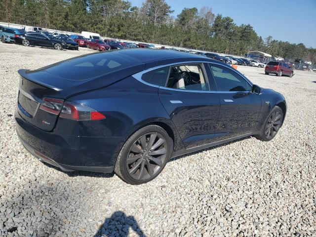 5YJSA1DP6DFP22583 - 2013 TESLA MODEL S BLUE photo 3