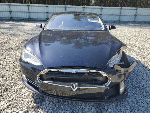 5YJSA1DP6DFP22583 - 2013 TESLA MODEL S BLUE photo 5