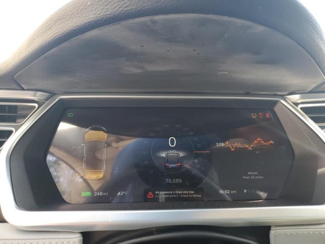 5YJSA1DP6DFP22583 - 2013 TESLA MODEL S BLUE photo 9