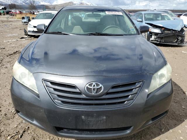 4T1BE46K67U173515 - 2007 TOYOTA CAMRY CE GRAY photo 5