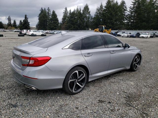 1HGCV1F34JA148932 - 2018 HONDA ACCORD SPORT SILVER photo 3