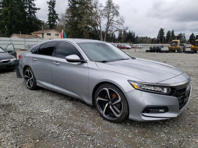 1HGCV1F34JA148932 - 2018 HONDA ACCORD SPORT SILVER photo 4