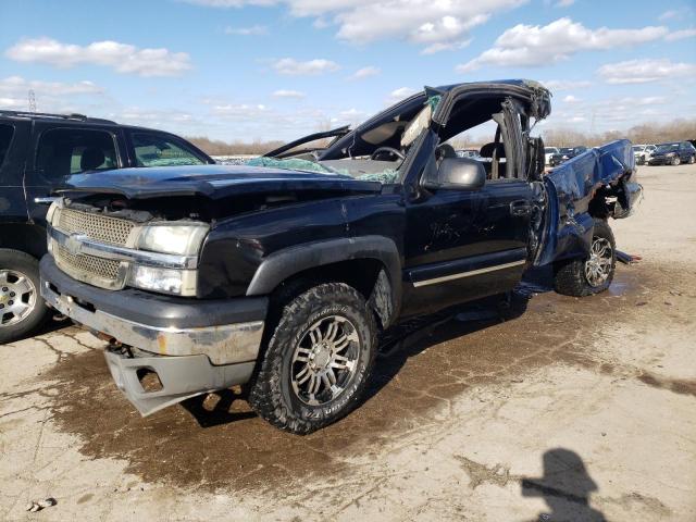 2GCEK19T841268291 - 2004 CHEVROLET SILVERADO K1500 BLACK photo 1