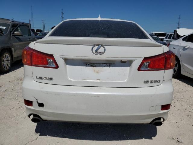 JTHBK262392090509 - 2009 LEXUS IS 250 WHITE photo 6