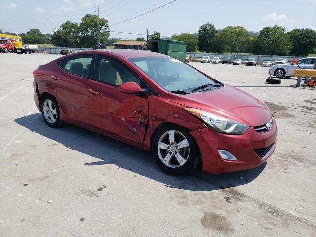 5NPDH4AE3DH267539 - 2013 HYUNDAI ELANTRA GLS MAROON photo 4