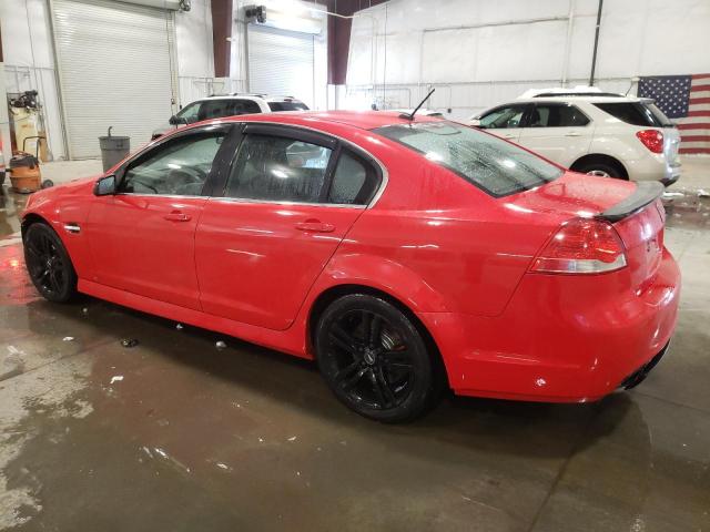 6G2ER57728L151340 - 2008 PONTIAC G8 RED photo 2