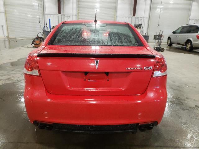 6G2ER57728L151340 - 2008 PONTIAC G8 RED photo 6