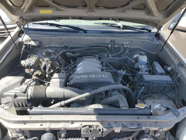 5TDZT34A63S154359 - 2003 TOYOTA SEQUOIA SR5 TAN photo 12