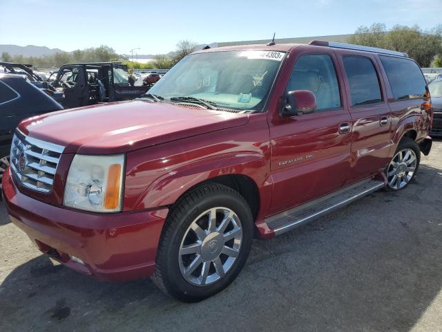 3GYFK66N15G189457 - 2005 CADILLAC ESCALADE ESV RED photo 1