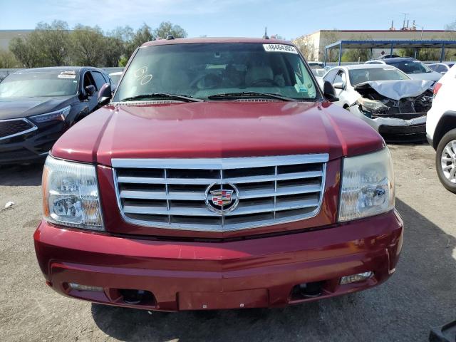 3GYFK66N15G189457 - 2005 CADILLAC ESCALADE ESV RED photo 5