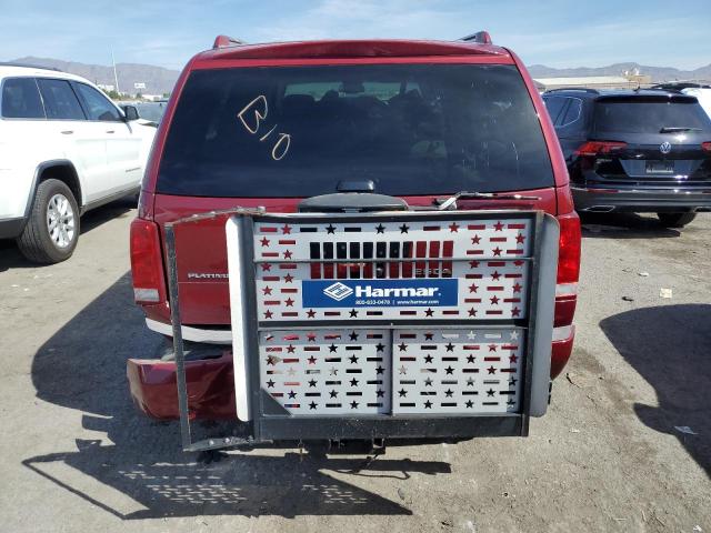 3GYFK66N15G189457 - 2005 CADILLAC ESCALADE ESV RED photo 6