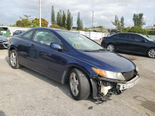 2HGFG11846H576650 - 2006 HONDA CIVIC EX BLUE photo 4