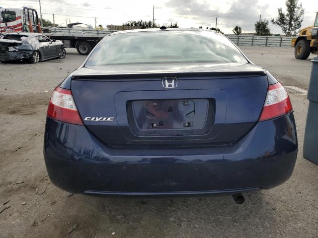 2HGFG11846H576650 - 2006 HONDA CIVIC EX BLUE photo 6