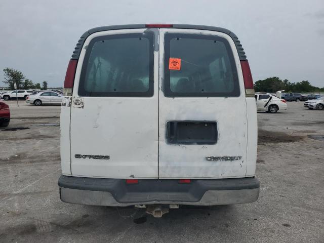 1GAHG39R3Y1262921 - 2000 CHEVROLET EXPRESS G3 WHITE photo 6