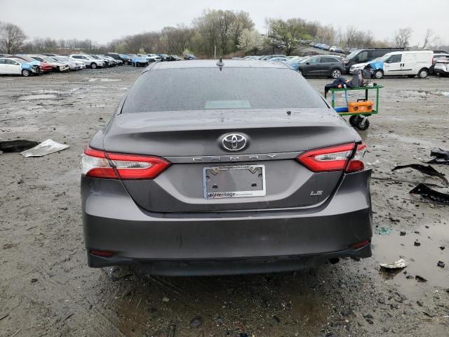 4T1C11AKXLU946535 - 2020 TOYOTA CAMRY LE GRAY photo 6