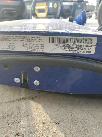 2C3CDZFJ8NH108816 - 2022 DODGE CHALLENGER R/T SCAT PACK BLUE photo 13