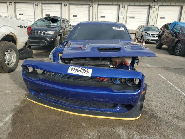 2C3CDZFJ8NH108816 - 2022 DODGE CHALLENGER R/T SCAT PACK BLUE photo 5