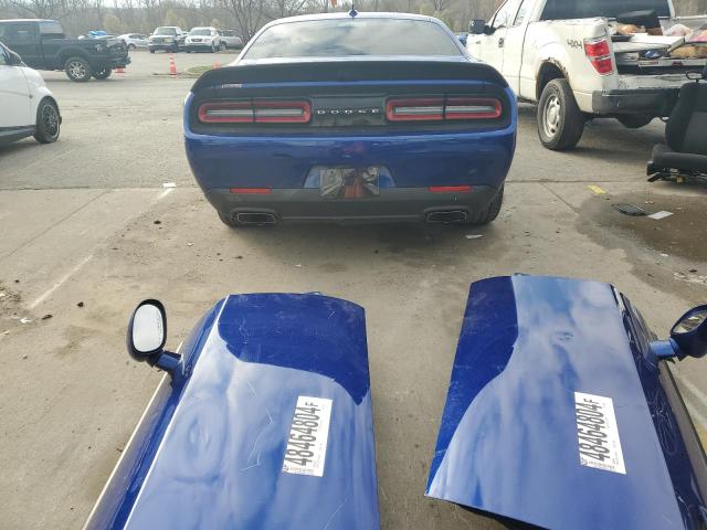 2C3CDZFJ8NH108816 - 2022 DODGE CHALLENGER R/T SCAT PACK BLUE photo 6