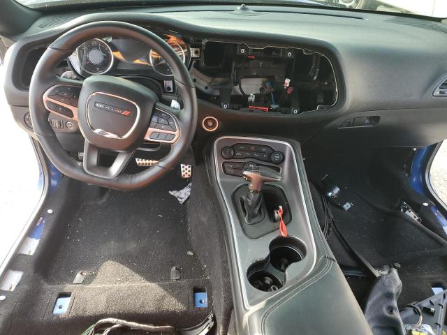 2C3CDZFJ8NH108816 - 2022 DODGE CHALLENGER R/T SCAT PACK BLUE photo 8