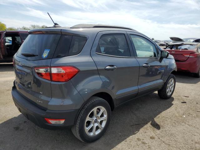 MAJ6S3GL0KC292049 - 2019 FORD ECOSPORT SE GRAY photo 3