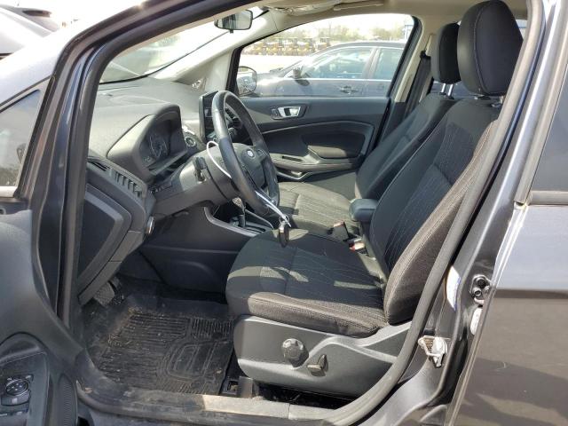 MAJ6S3GL0KC292049 - 2019 FORD ECOSPORT SE Մոխրագույն լուսանկար 7